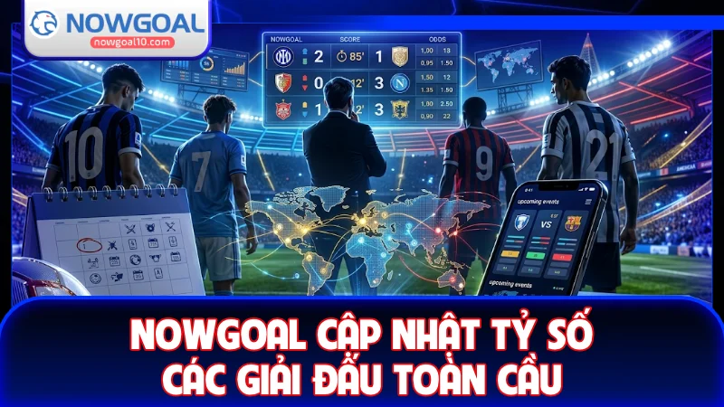 Cập nhật tỷ số toàn bộ các giải đấu lớn nhỏ trên toàn cầu