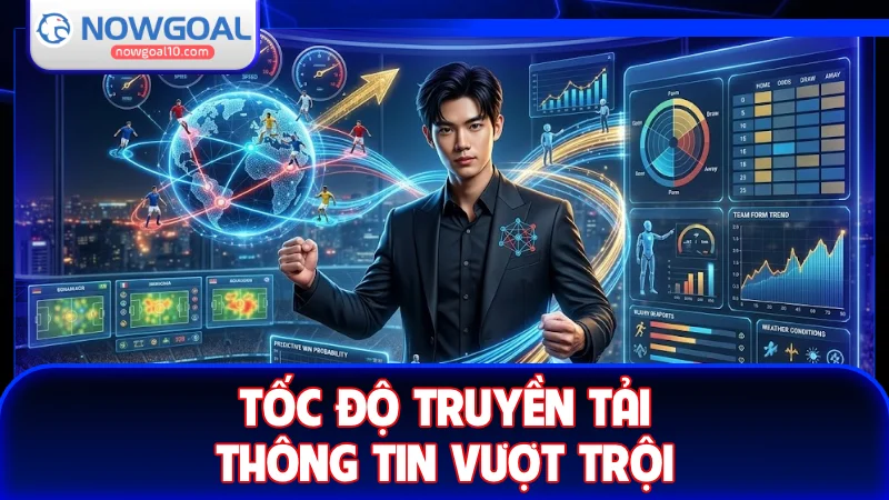 Tốc độ truyền tải thông tin vượt trội, giúp người hâm mộ theo dõi nhanh chóng